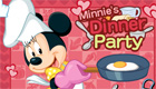 Minnie, une fille en cuisine