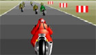 Une course de moto