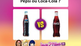 Qu’aimes-tu boire : Coca-Cola ou Pepsi ?