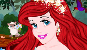 Princesse Ariel au spa