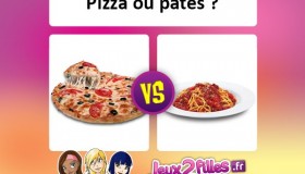 Quel plat aimes-tu le plus : Pâtes ou Pizza ?