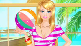 Tenue de plage de Barbie