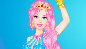 Habille Barbie en sirène