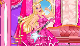 Habillage de Barbie Rockeuse