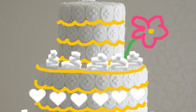 Création de gâteaux de mariage