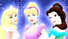 Coloriage de Princesses Disney