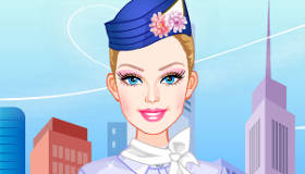 Barbie Hôtesse de l’air