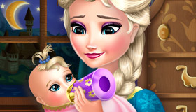 S’occuper du bébé d’Elsa