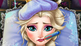 La grippe d’Elsa de La Reine des Neiges