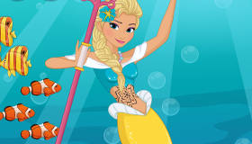 Habillage de Princesses Disney en Sirènes