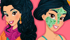 Maquillage de la princesse Jasmine