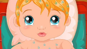 Faire prendre le bain à un petit prince